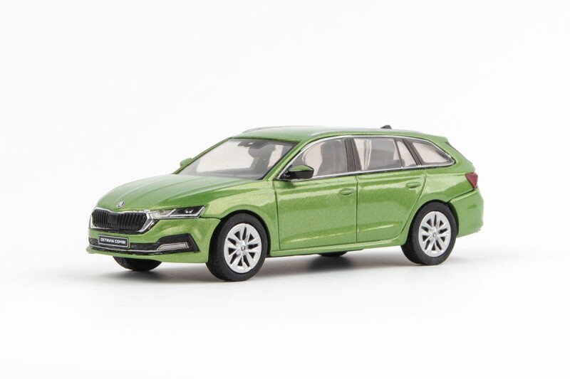 Abrex Škoda Octavia IV Combi 1:43 Zelená Májová Metalíza